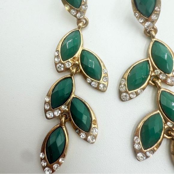 Lot of 3 Pairs Statement Earrings Vintage, Modern Dangle, Drop, and Stud Styles - Picture 8 of 8